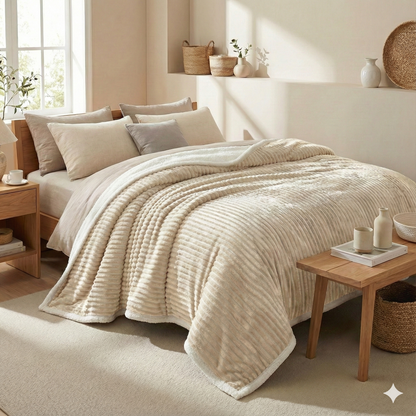 Dreamora Luxe Slaapdeken – Ontspan sneller, slaap dieper